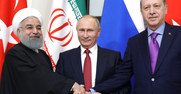 Путин принимает лидеров Турции и Ирана на саммите по Сирии