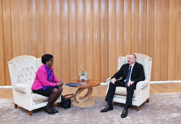 Ильхам Алиев встретился с региональным директором Всемирного банка по Южному Кавказу