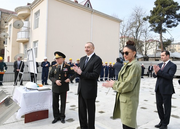 Ильхам Алиев и Мехрибан Алиева посетили Шамахинский район