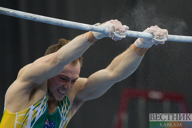 Финалы Кубка мира по спортивной гимнастике в Баку. Второй день