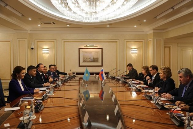 Матвиенко и Назарбаева встретились в Петербурге