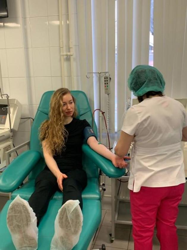 По инициативе Лейлы Алиевой в Москве прошла благотворительная акция "Кровь не имеет национальности"