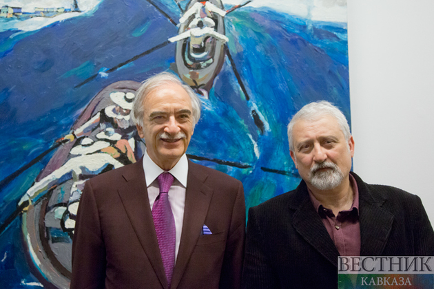 Открытие выставки  Мусеиба Амирова «Блюз солнечного ветра»