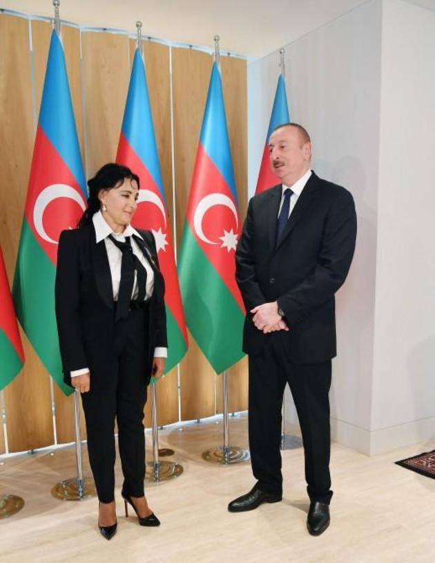 Ильхам Алиев и Мехрибан Алиева встретились с Ириной Винер-Усмановой