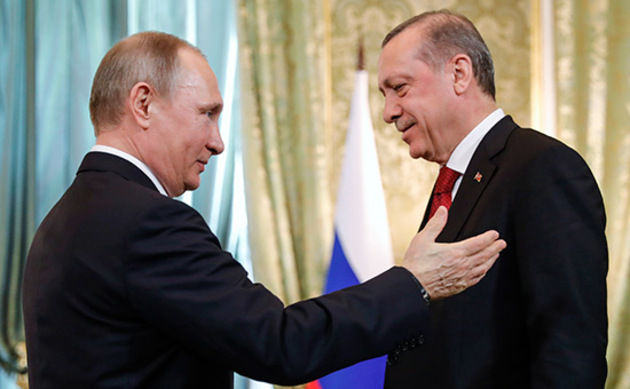 Путин и Эрдоган обсудили "сирийское досье"