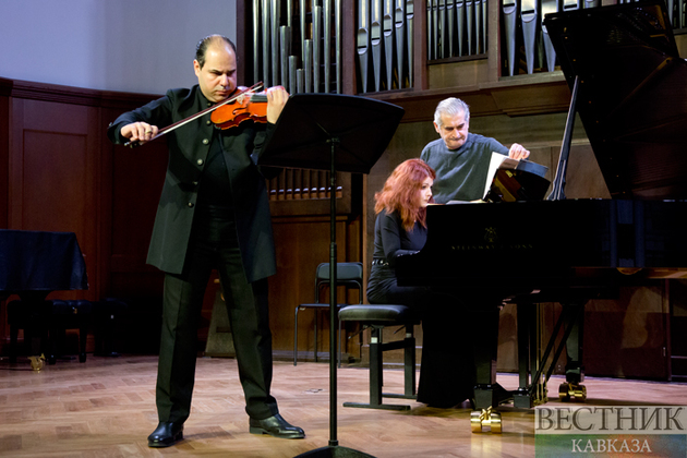 Азербайджанские исполнители в камерных залах Московской консерватории (Фоторепортаж)