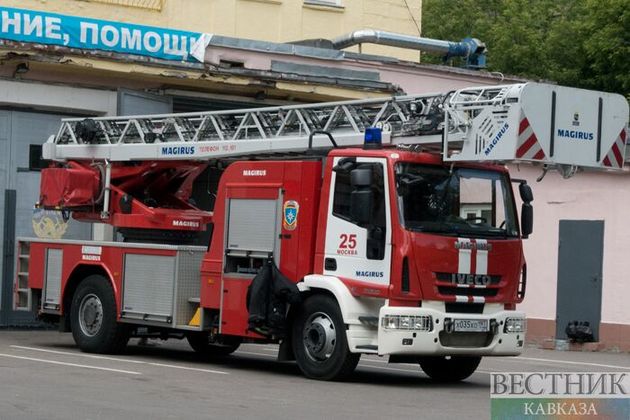 Пожар с эвакуацией тушили в Сочи