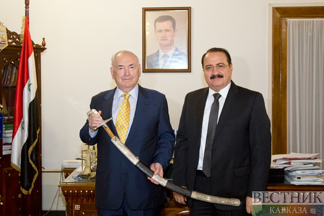 Александр Дзасохов получил от Башара Асада "Дамасский меч"