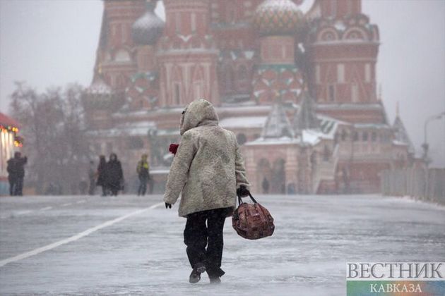 Волна аномального холода идет на Москву