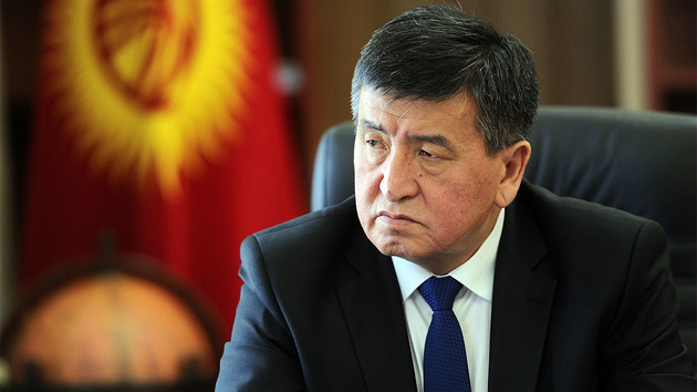Жээнбеков остается в Бишкеке, заявила его пресс-секретарь