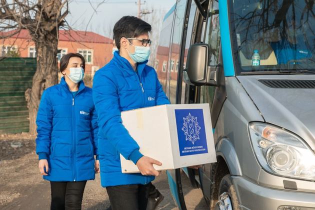 Почти 100 тыс семей получили праздничные посылки от Фонда Гейдара Алиева