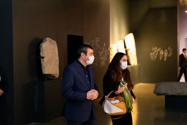 Лейла Алиева приняла участие в мероприятии по случаю десятилетия Пространства современного искусства YARAT (ФОТО)
