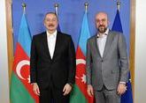 Ильхам Алиев и Шарль Мишель обсудили завтрашние трехсторонние переговоры с Пашиняном