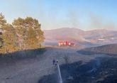 Крупный природный пожар вспыхнул под Кисловодском