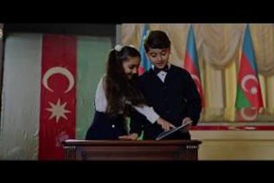 Видео по случаю дня флага Азербайджана