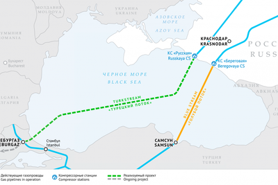 Болгария объявила о готовности получать газ из &quot;Турецкого потока&quot; 