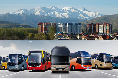 По Бишкеку поедут китайские газовые автобусы