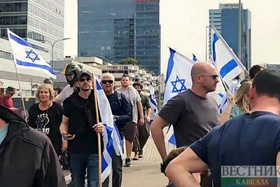 Тель-Авив перекрывали сторонники Нетаньяху