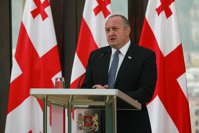 Президент Грузии обратился к народу
