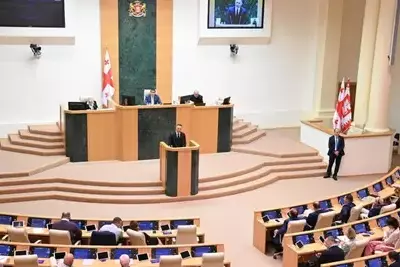 Спикер парламента Грузии удивлен протестам против закона об иноагентах